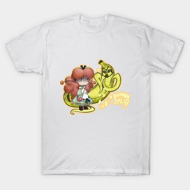 Kakylope & Banana Stand - Banana Split T-Shirt by ShionS3